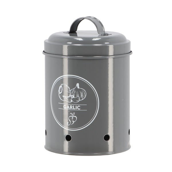 Ocelová dóza na cibuli a česnek Secret Du Potager – Esschert Design-image-1