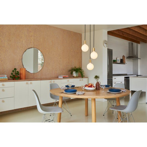 Stmívatelné závěsné svítidlo v bronzové barvě ø 25 cm Triple Pendant – tala-image-3