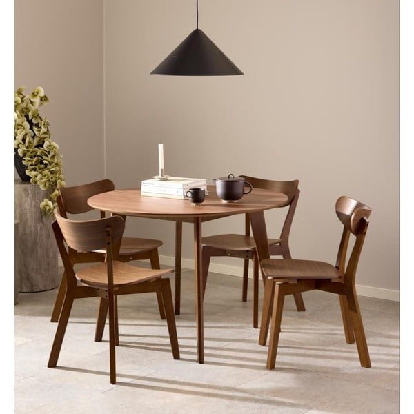 Kulatý jídelní stůl ø 105 cm Roxby – Actona-image-1