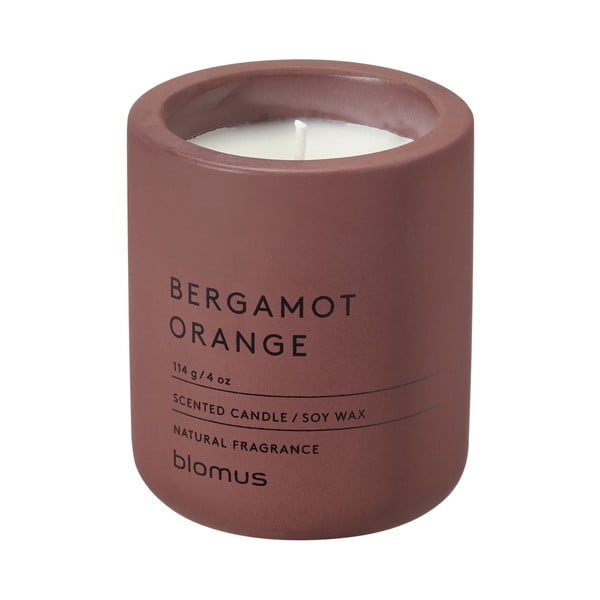 Vonná sojová svíčka doba hoření 24 h Fraga: Bergamot Orange – Blomus