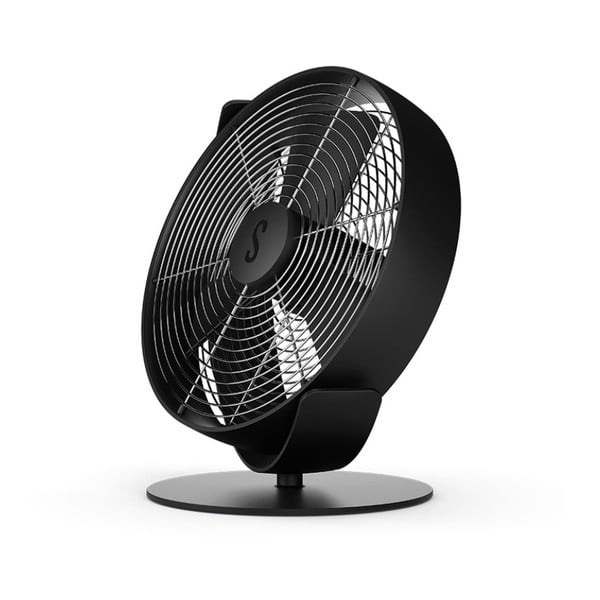 Černý stolní ventilátor Stadler Form Tim