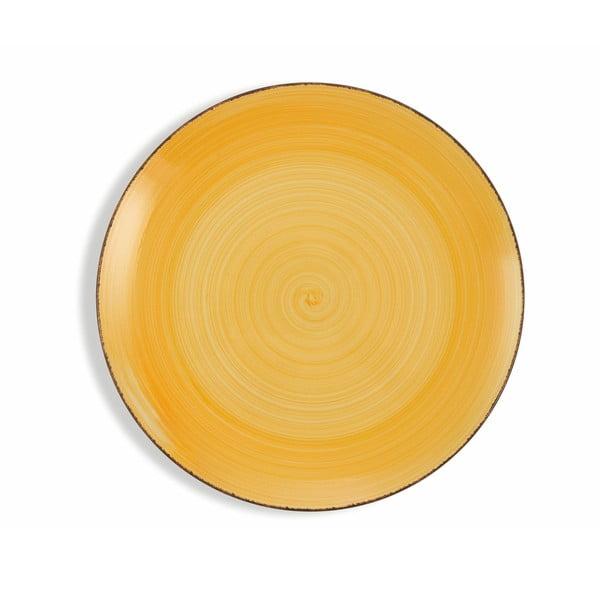Sada 6 jasně žlutých talířů Villa d´Este Baita, ø 27 cm