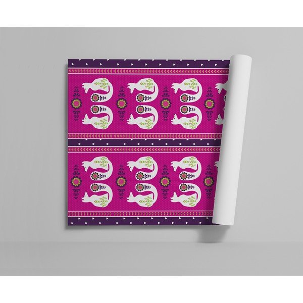 Vliesová tapeta Lišky bílé-image-1