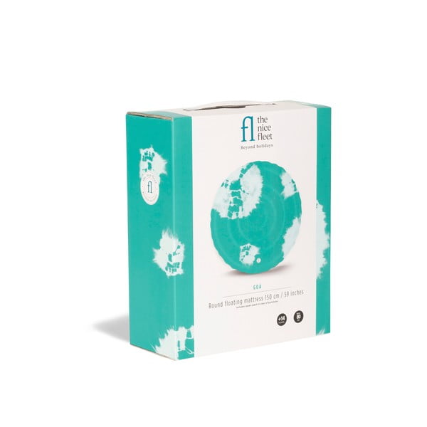 Zelená nafukovací plážová matrace The Nice Fleet Goa-image-2