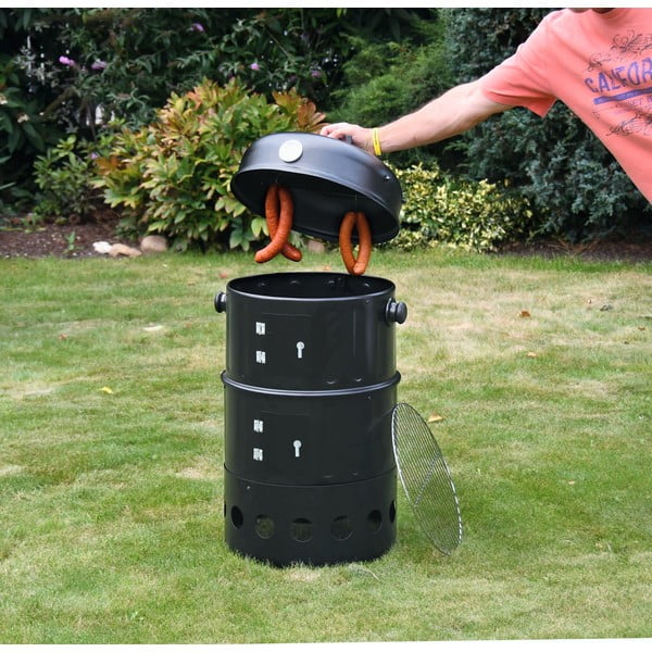 Gril/udírna na dřevěné uhlí Cattara Pisa, ø 40 cm-image-1