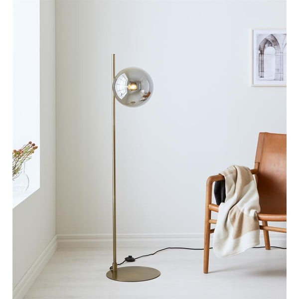 Černá stojací lampa Markslöjd Dione, výška 134,5 cm-image-1