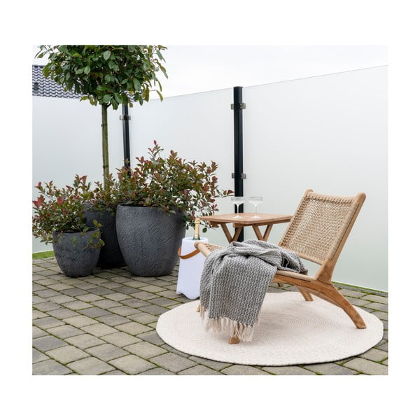 Hnědé zahradní křeslo z teakového dřeva Bonami Essentials Derby-image-4