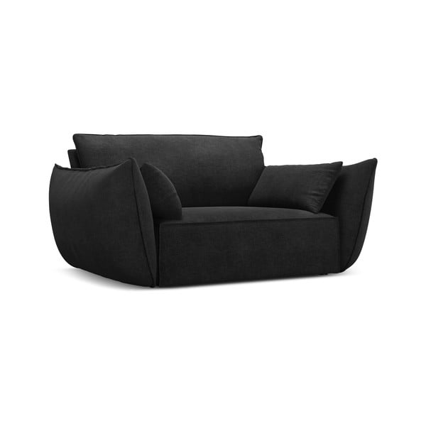Tmavě šedé křeslo Vanda – Mazzini Sofas