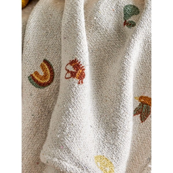 Bílá dětská deka 80x100 cm Agnes – Bloomingville Mini-image-2