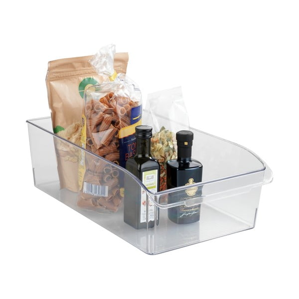 Průhledný kuchyňský organizér Wenko Basic, šířka 21 cm-image-2
