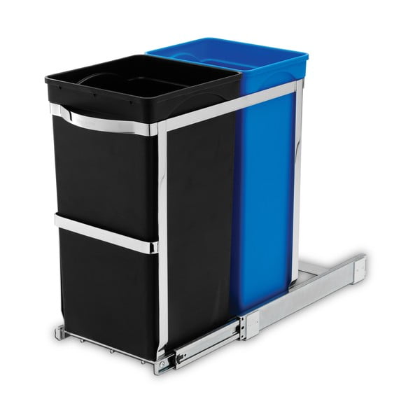 Plastový odpadkový koš 35 l Dual - simplehuman-image-4