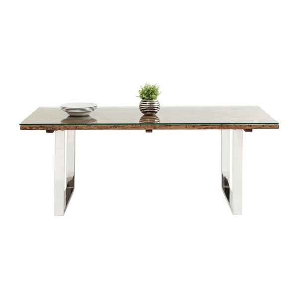 Jídelní stůl z recyklovaného dřeva dřeva Kare Design Pure, 1200 x 90 cm