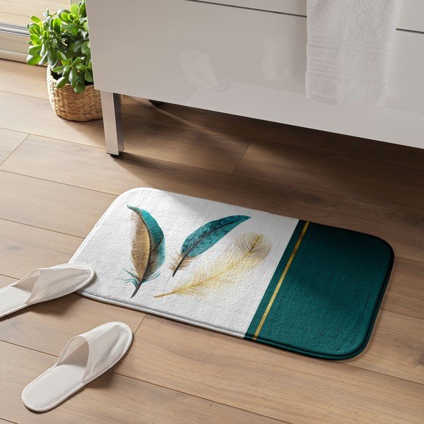 Textilní koupelnová předložka 45x75 cm Plumiss – douceur d'intérieur-image-1