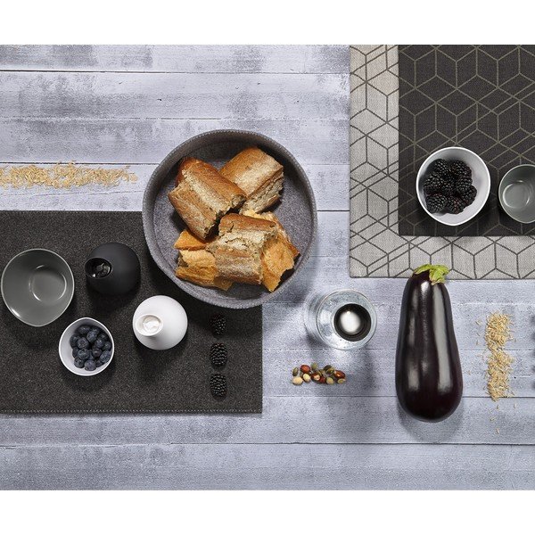 Sada 2 plstěných košíků Zone Dark Grey-image-1