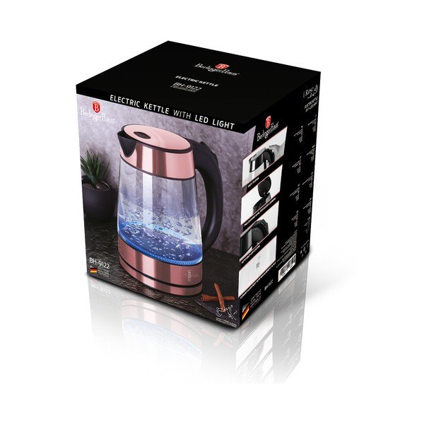 Růžová rychlovarná konvice 1.7 l I-Rose Edition - BerlingerHaus-image-4