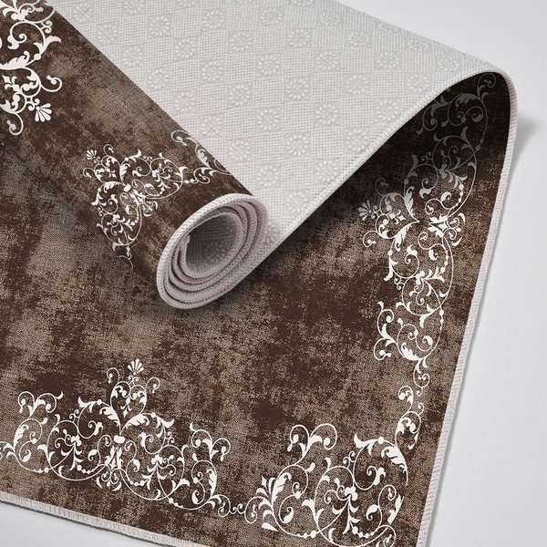 Hnědé koupelnové předložky v sadě 2 ks 60x100 cm – Foutastic-image-2