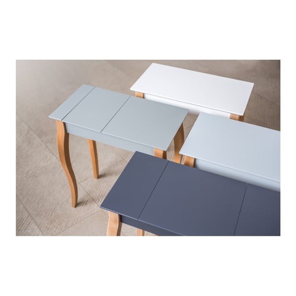 Grafitově šedý toaletní stolek se zrcadlem Ragaba Dressing Table, délka 65 cm-image-4