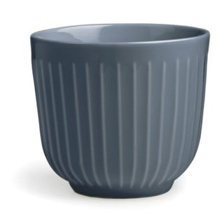 Antracitový porcelánový hrnek Kähler Design Hammershoi, 200 ml