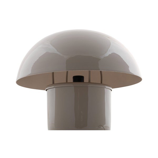 Šedá stolní lampa s kovovým stínidlem (výška 25 cm) Fat Mushroom – Leitmotiv-image-2