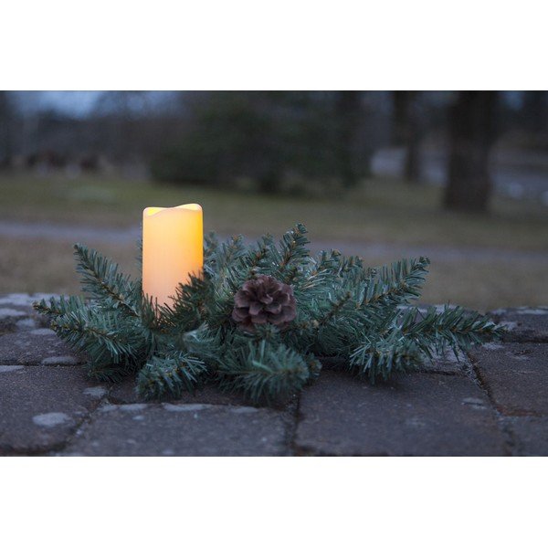 Bílo-zelená světelná dekorace s vánočním motivem Serene – Star Trading-image-2