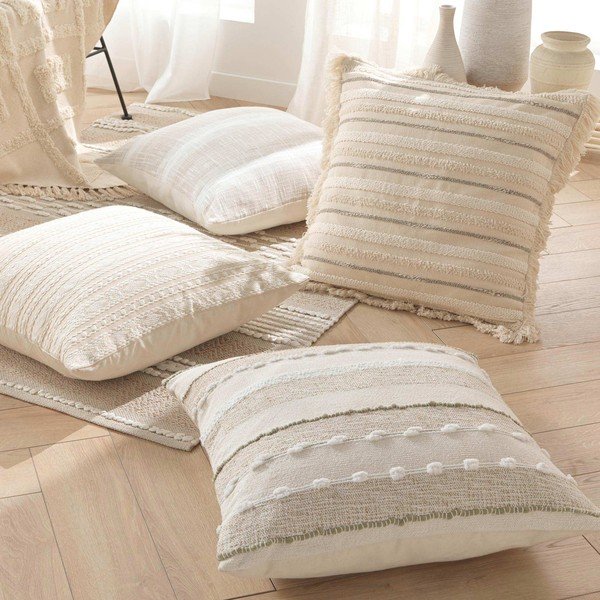 Bavlněný dekorační polštář 60x60 cm Atlas – douceur d'intérieur-image-1