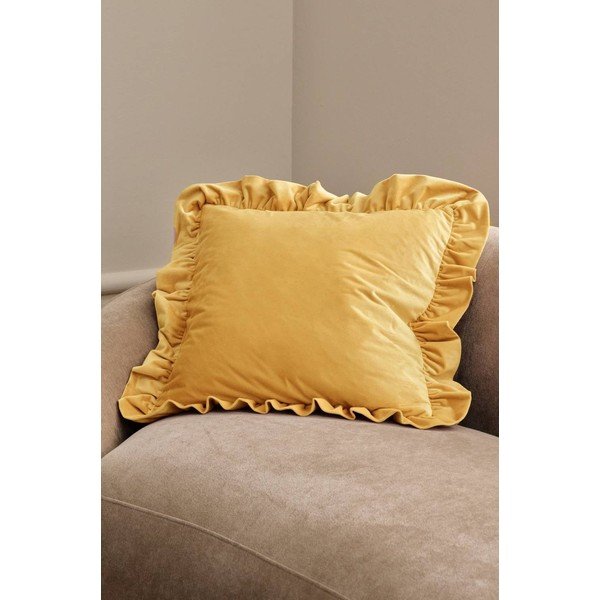 Sametový povlak na polštář 50x50 cm Nora – Ellos Home-image-1