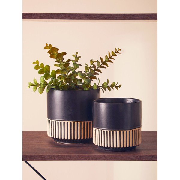 Kameninový obal na květináč ø 15 cm Kiso – Premier Housewares-image-3