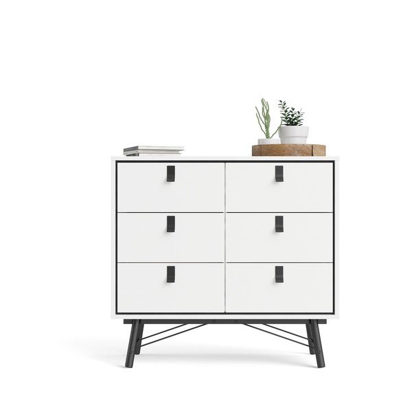 Bílá komoda Tvilum Ry, 102 x 95 cm-image-4