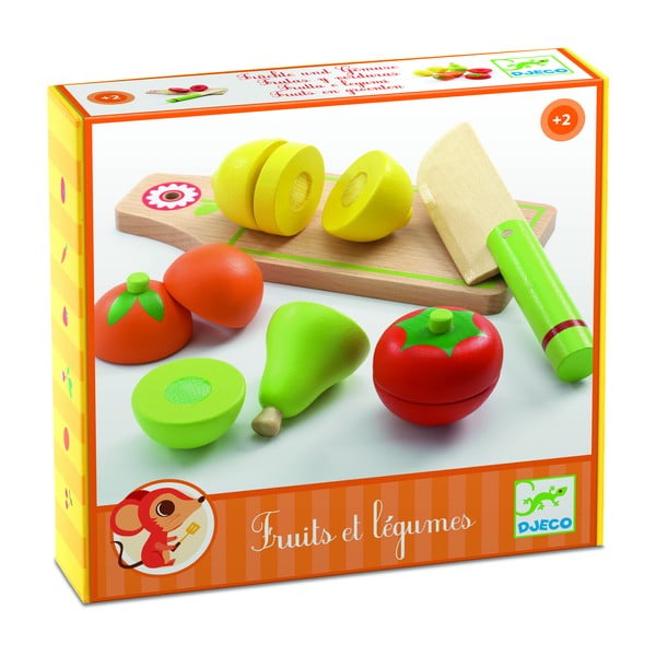 Dětský set na krájení ovoce Djeco Fruit-image-3