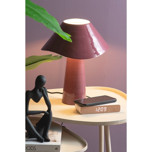 Růžovofialová stolní lampa (výška 33 cm) Ameno  – Leitmotiv-image-1