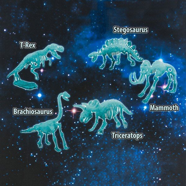 Fluorescenční 3D puzzle InnovaGoods Dinosaurs-image-1
