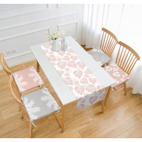 Set podsedáků a běhounu 5 ks Tropical Leaves – Mila Home-image-1