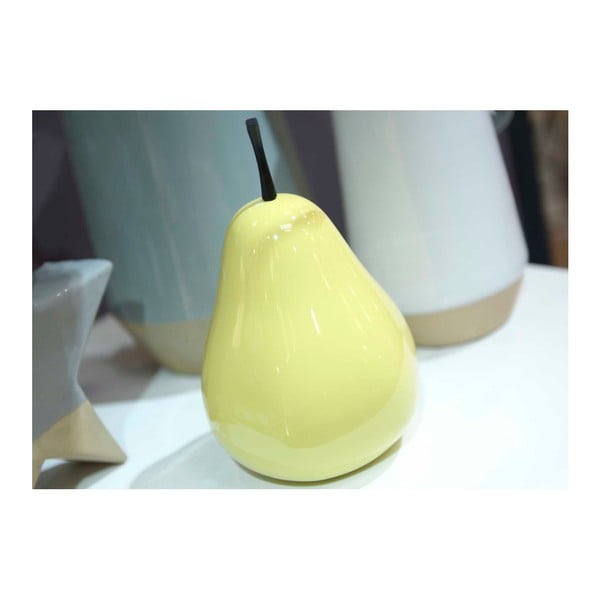 Žlutá dekorace ve tvaru hrušky Amadeus Oslo Pear