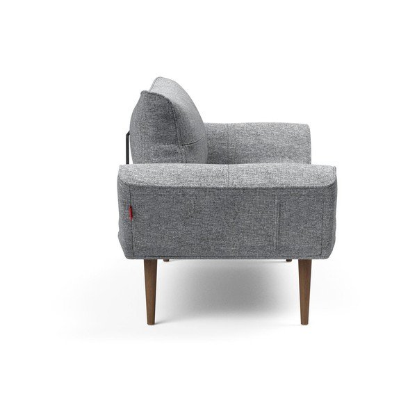 Šedá polohovatelná lenoška Innovation Zeal Dark Wood-image-3