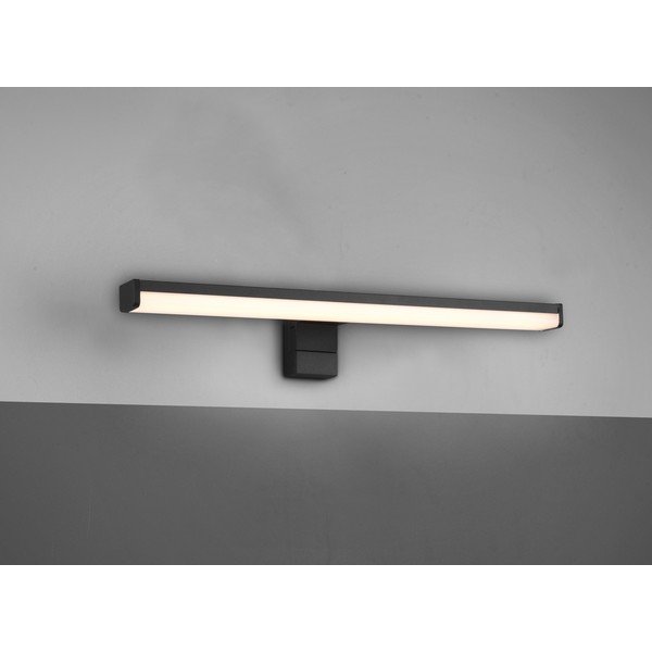 Matně černé LED nástěnné svítidlo (délka 40 cm) Lino – Trio-image-1