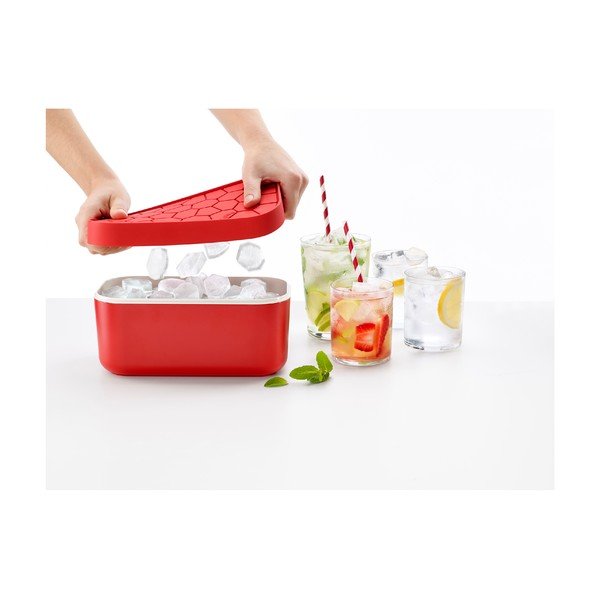 Černý chladící box s tvořítkem na led Lékué Ice-image-3