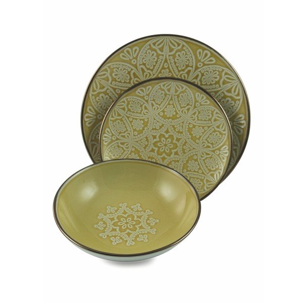 18dílná sada barevného nádobí z kameniny Villa d'Este Baku-image-4