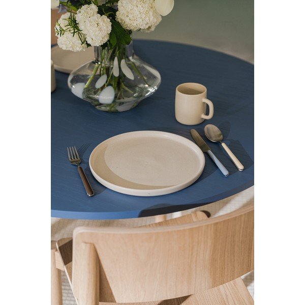 Hnědý/ve stříbrné barvě nerezový příbor 4 ks pro 1 osobu Noli – noo.ma-image-4