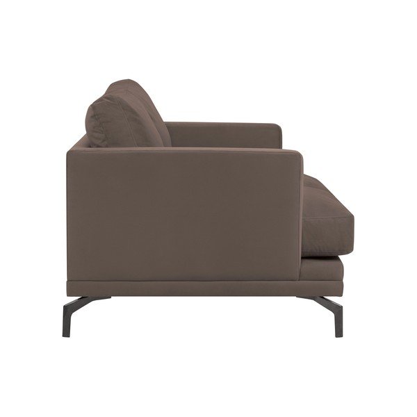 Hnědá pohovka s podnožím v černé barvě Windsor & Co Sofas Jupiter-image-2