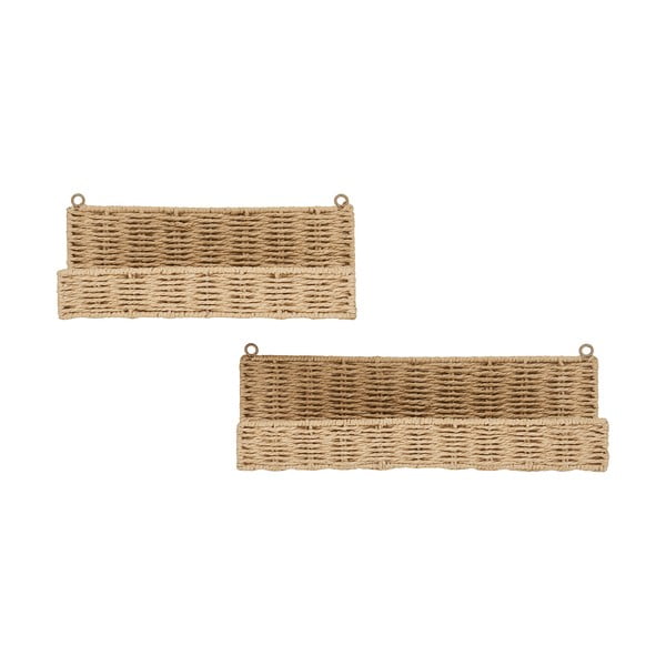 Police v sadě 2 ks v přírodní barvě 10 cm Treviso – House Nordic