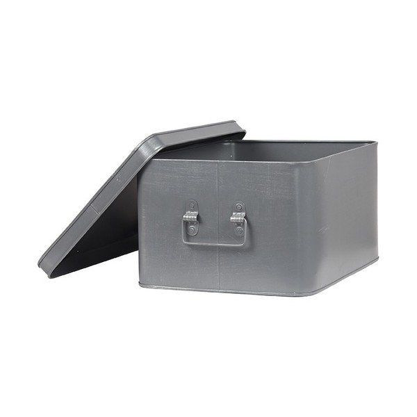 Kovový úložný box LABEL51 Media, šířka 35 cm-image-3