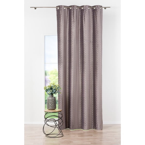 Hnědý závěs 140x260 cm Casal – Mendola Fabrics-image-3