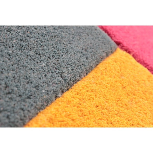 Barevný vlněný běhoun Flair Rugs Collage, 60 x 230 cm-image-2