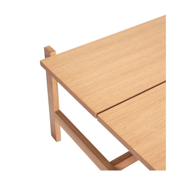 Konferenční stolek s deskou v dubovém dekoru v přírodní barvě 80x80 cm Dash – Hübsch-image-3