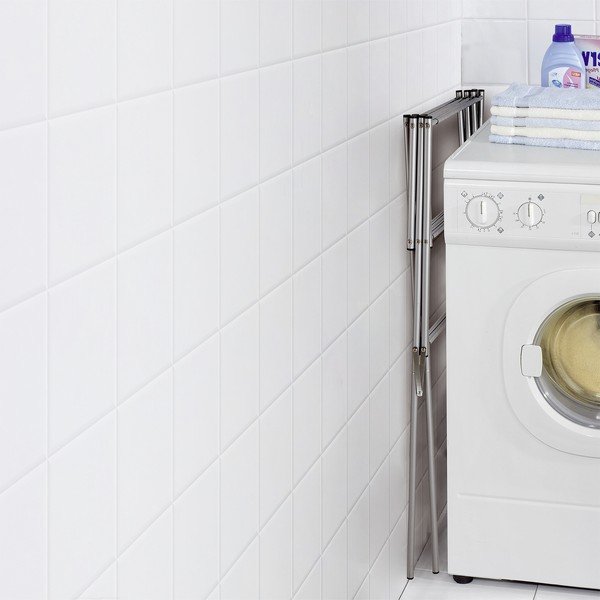 Sušák na prádlo v leskle stříbrné barvě 8 m – Wenko-image-2