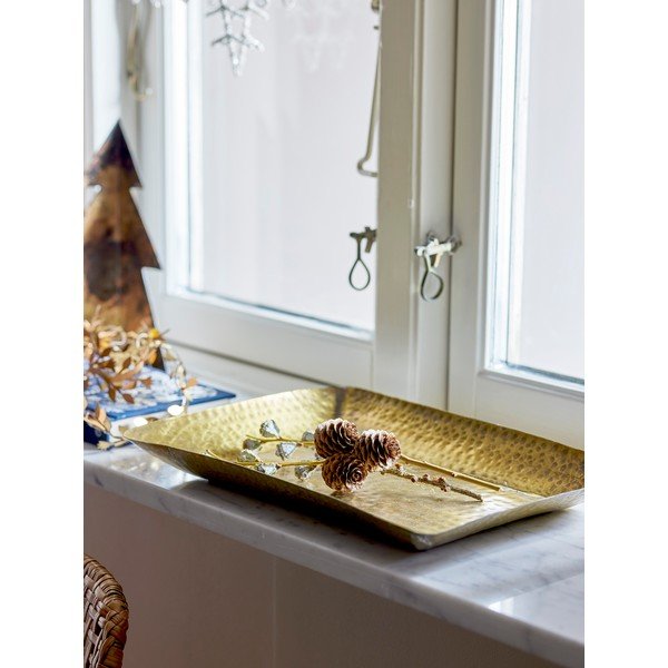 Kovový dekorativní tác Kobra – Bloomingville-image-1