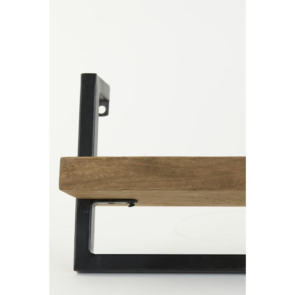 Hnědá police z mangového dřeva Maddison – Light & Living-image-1