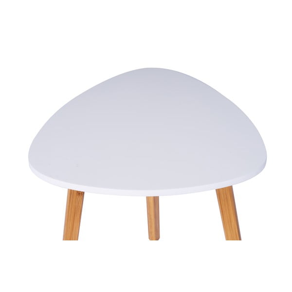 Bílý odkládací stolek Bonami Essentials Viby, 40 x 40 cm-image-4