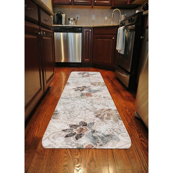 Béžový pratelný běhoun 58x240 cm Vintage Garden – Oyo Concept-image-3