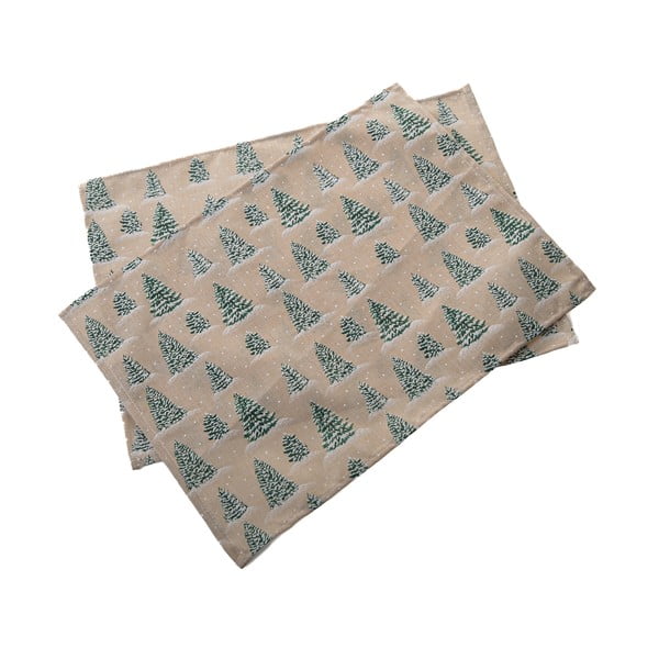Látková prostírání s vánočním motivem v sadě 2 ks 32x45 cm – Dakls